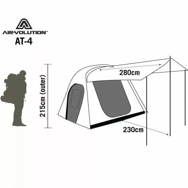 Air-Volution AT-4 Ground Tent