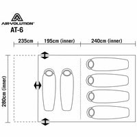 Thumbnail for Air-Volution AT-6 Ground Tent