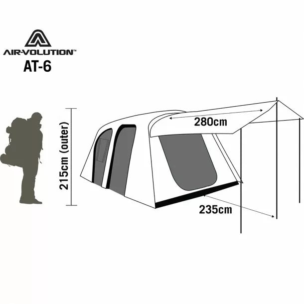 Air-Volution AT-6 Ground Tent