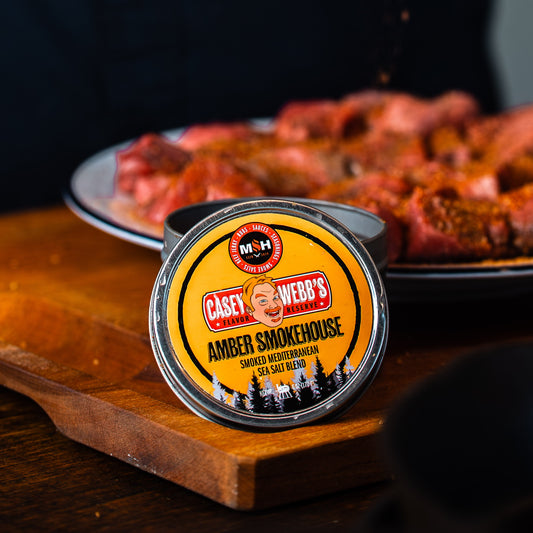 MAN VS FOOD Casey Webb's Amber Smokehouse