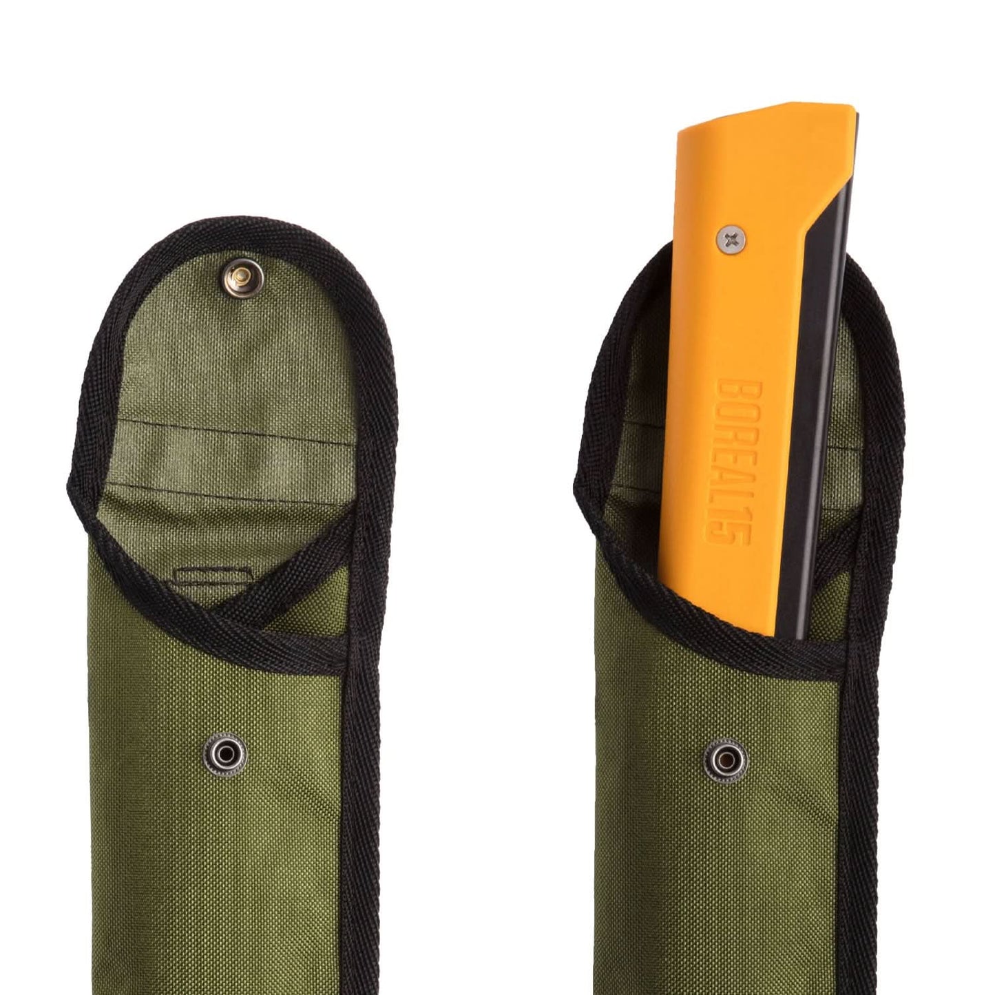 Agawa Sheath in Olive Cordura