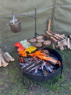 50 Fire Pit & BBQ – Mild Steel