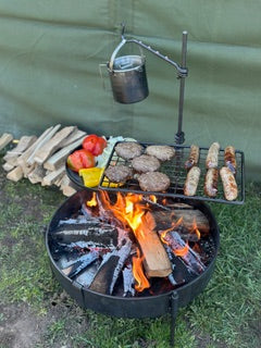 50 Fire Pit & BBQ – Mild Steel