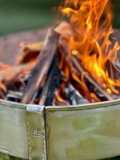 50 Fire Pit & BBQ – Stainless Steel
