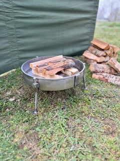 35 Fire Pit & BBQ – Stainless Steel
