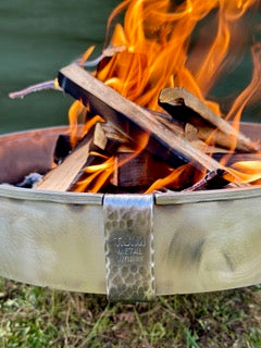 35 Fire Pit & BBQ – Stainless Steel