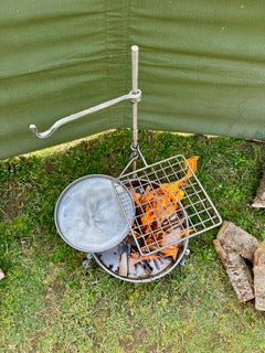 35 Fire Pit & BBQ – Stainless Steel