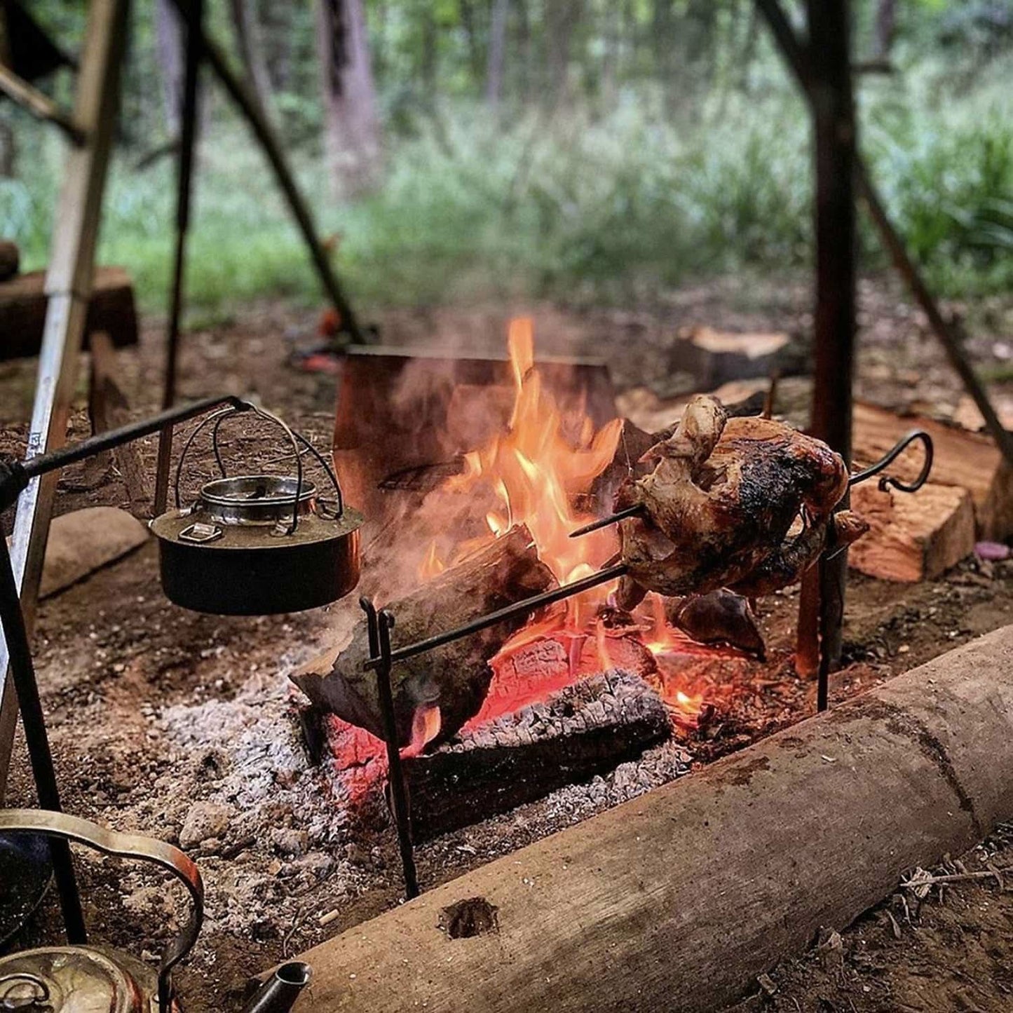 TJM Portable Spit Rotisserie