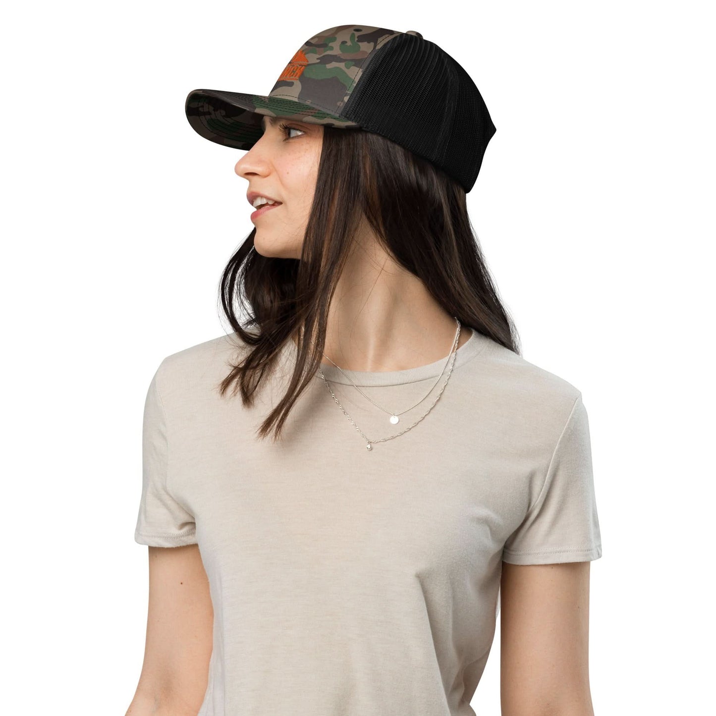 The Camouflage Trucker Hat